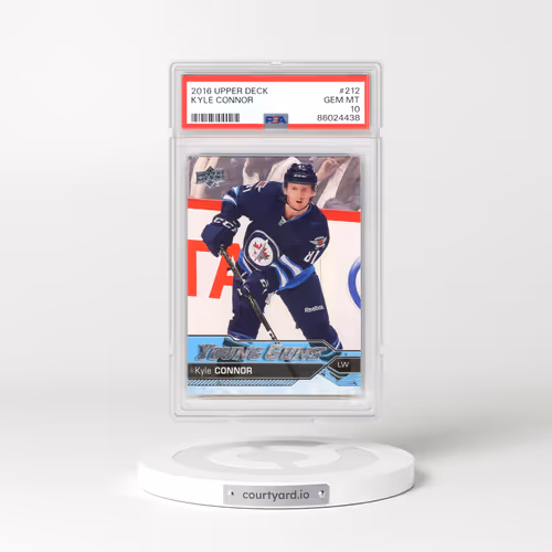 2016 Upper Deck #212 Kyle Connor (PSA 10 GEM MINT)