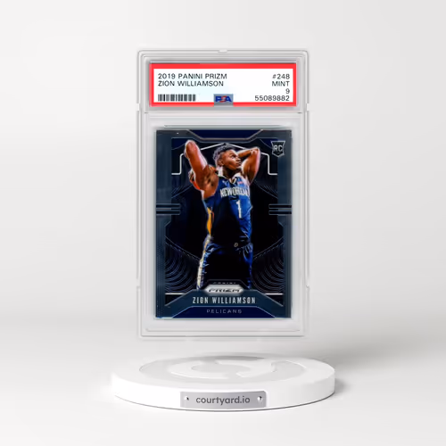 2019 Panini Prizm #248 Zion Williamson (PSA 9 MINT)