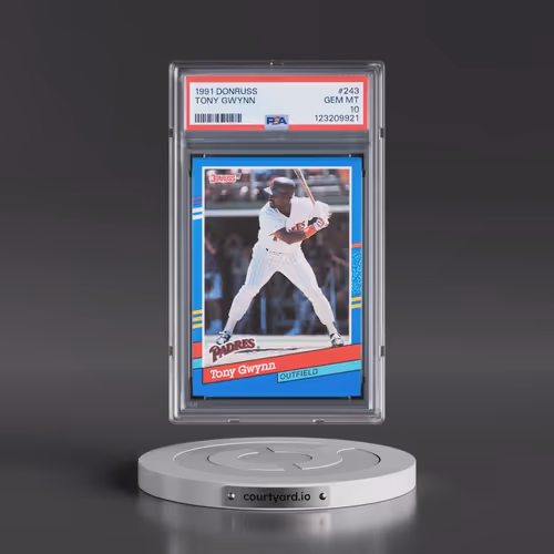 1991 Donruss #243 Tony Gwynn (PSA 10 GEM MINT)