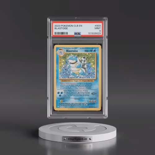 2023 Pokémon Clb-Trading Card Game Classic Blastoise & Suicune EX Deck #003 Blastoise (PSA 9 MINT)