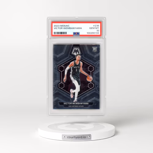 2023 Panini Mosaic #238 Victor Wembanyama (PSA 10 GEM MINT)