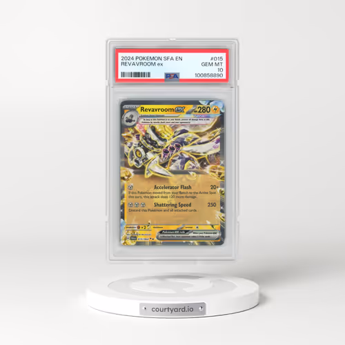 2024 Pokémon Sfa EN-Shrouded Fable #015 Revavroom EX - Holo (PSA 10 GEM MINT)