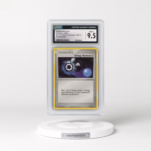2004 EX Fire Red & Leaf Green #89/112 Energy Removal 2 - Reverse Holo (CGC 9.5 MINT+)