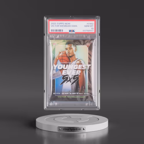 2023 Topps Now #VW2 Victor Wembanyama (PSA 10 GEM MINT)