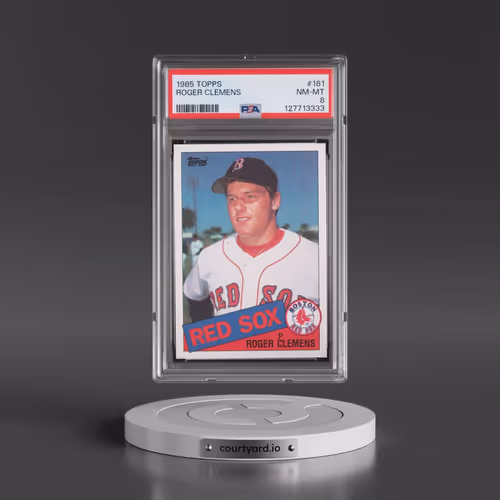 1985 Topps #181 Roger Clemens (PSA 8 NM-MT)