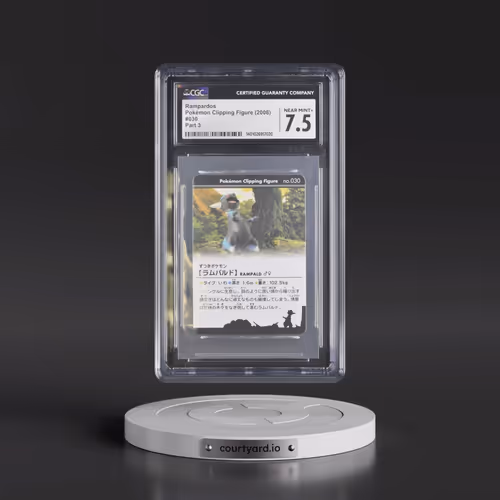 2008 Pokémon Clipping Figure (2030899 Part 3) - Japanese #030 Rampardos - Part 3 (CGC 7.5 NM+)