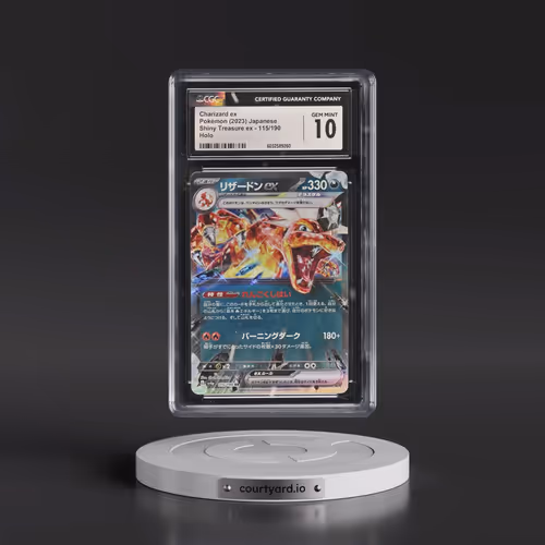 2023 Shiny Treasure ex #115/190 Charizard ex - Holo (CGC 10 GEM MINT)