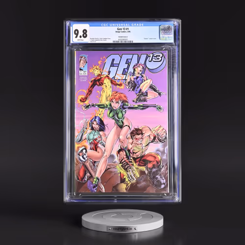 Gen 13 #1 CGC 9.8 White Pages (Image Comics, 3/95) - Universal Variant Cover A
