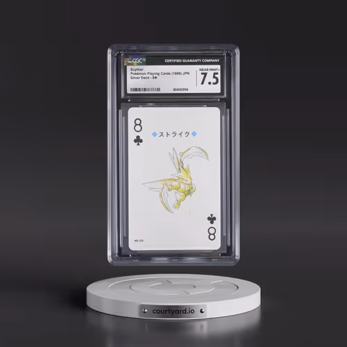 1999 Silver Deck (Lugia Deck) #8ÿ Scyther (CGC 7.5 NM+)