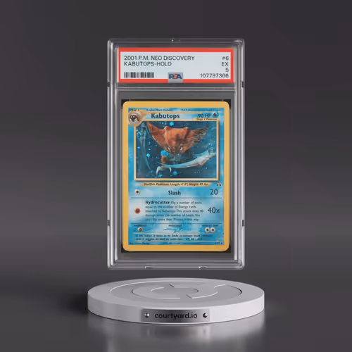 2001 Pokémon Neo Discovery #6 Kabutops - Holo (PSA 5 EX)