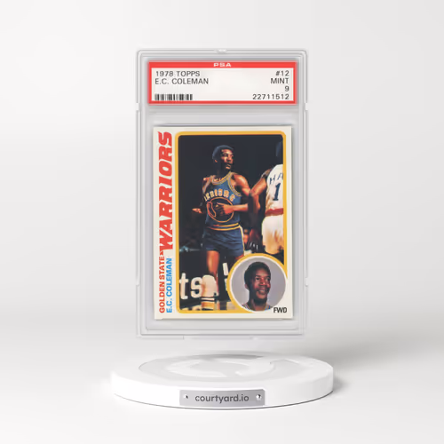 1978 Topps #12 E.C. Coleman (PSA 9 MINT)