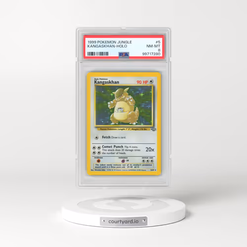 1999 Pokémon Jungle #5 Kangaskhan - Holo (PSA 8 NM-MT)