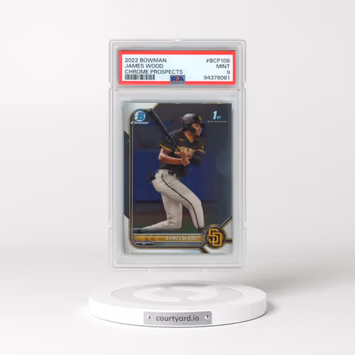2022 Bowman Chrome Prospects #BCP108 James Wood (PSA 9 MINT)