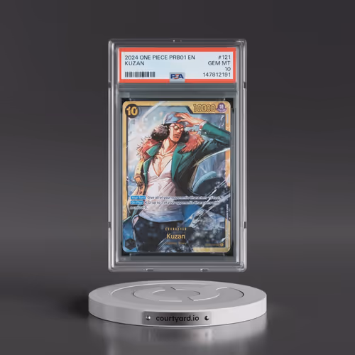 2024 One Piece PRB01-Premium Booster -One Piece Card the Best #121 Kuzan (PSA 10 GEM MINT)
