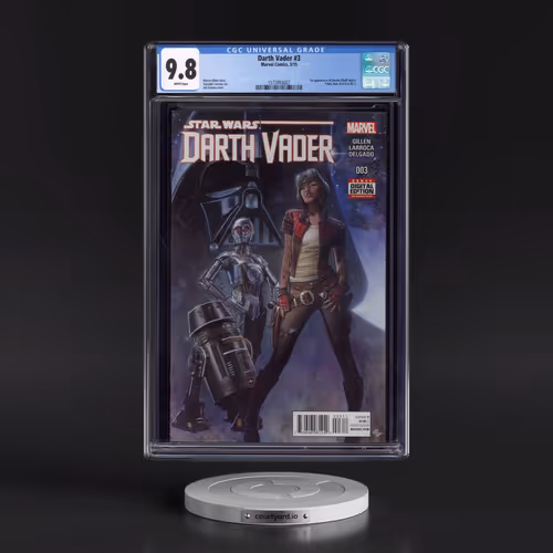 Darth Vader #3 CGC 9.8 White Pages (Marvel Comics, 5/15) - Universal