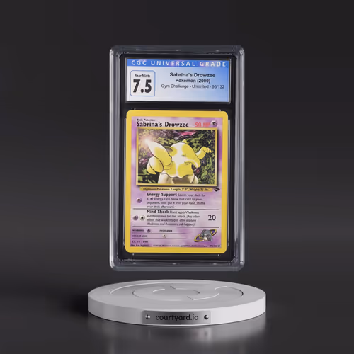 2000 Gym Challenge #95/132 Sabrina's Drowzee (CGC 7.5 NM+)