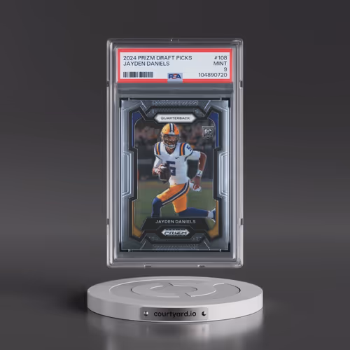 2024 Panini Prizm Draft Picks #108 Jayden Daniels (PSA 9 MINT)