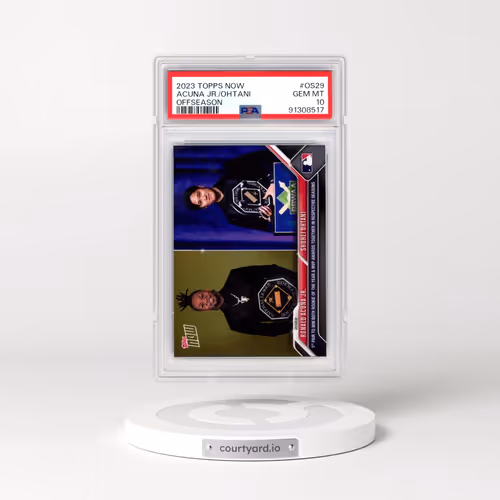 2023 Topps Now Offseason #OS29 Ronald Acuna Jr./Shohei Ohtani (PSA 10 GEM MINT)
