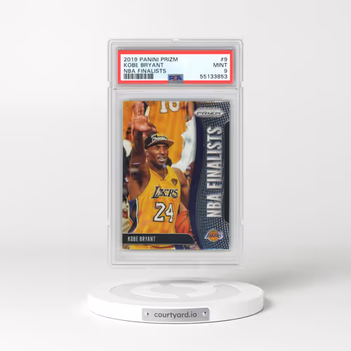 2019 Panini Prizm NBA Finalists #9 Kobe Bryant (PSA 9 MINT)