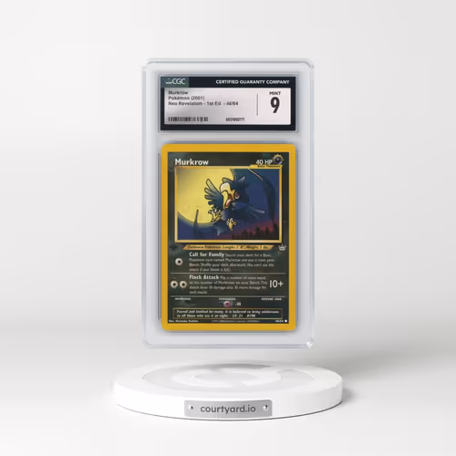 2001 Neo Revelation #46/64 Murkrow - 1st Edition (CGC 9 MINT)