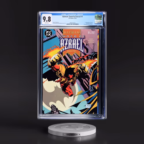 Batman: Sword of Azrael #1 CGC 9.8 White Pages (DC Comics, 10/92) - Universal