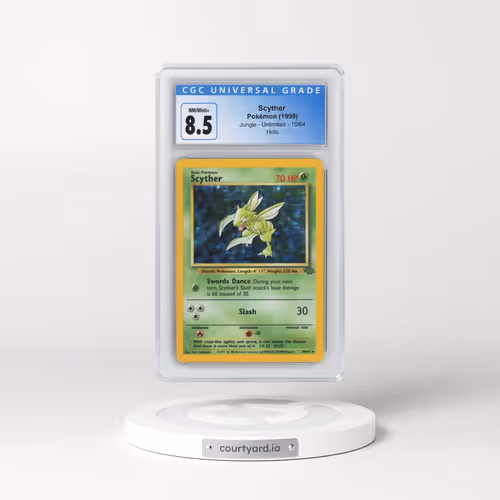 1999 Jungle #10/64 Scyther - Holo (CGC 8.5 NM-MT+)