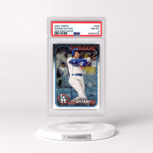2024 Topps #500 Shohei Ohtani - All-Star Game Exclusive (PSA 8 NM-MT)