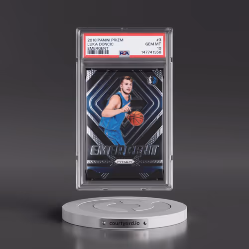 2018 Panini Prizm Emergent #3 Luka Doncic (PSA 10 GEM MINT)