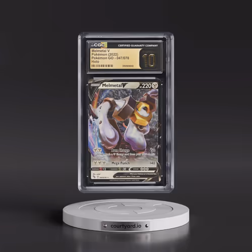 2022 Pokémon GO #047/078 Melmetal V - Holo Ultra Rare (CGC 10 PRISTINE)
