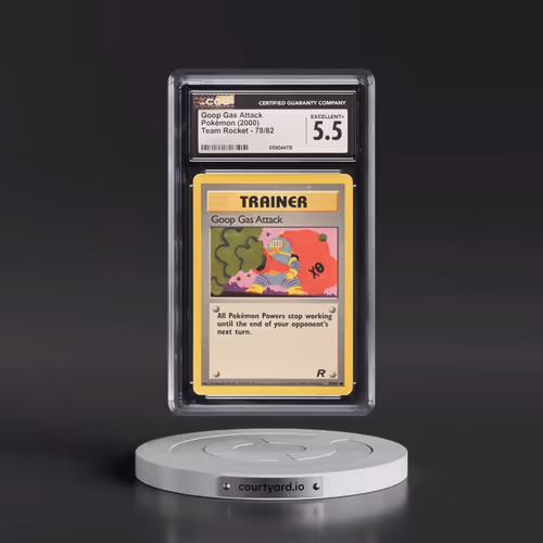 1999 Team Rocket #78/82 Goop Gas Attack (CGC 5.5 EX+)