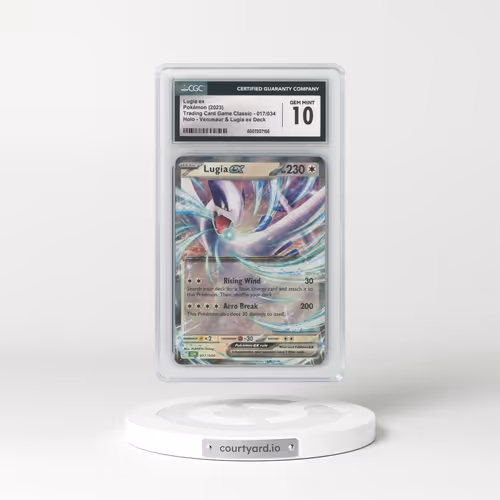 2023 Trading Card Game Classic - CLV, CLC, CLB #017/034 Lugia ex - Holo Venusaur & Lugia ex Deck - CLV (CGC 10 GEM MINT)
