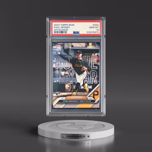 2024 Topps Now Offseason #OS2 Paul Skenes (PSA 10 GEM MINT)