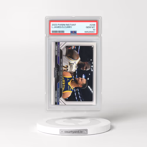 2023 Panini Instant #296 LeBron James/Stephen Curry (PSA 10 GEM MINT)