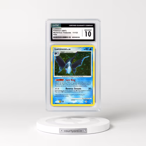 2007 Mysterious Treasures #11 Lumineon - Holo (CGC 10 GEM MINT)