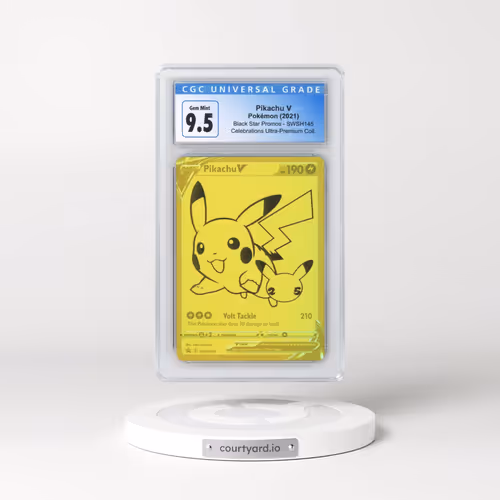 2017 Black Star Promos - Sword & Shield #SWSH145 Pikachu V - Celebrations Ultra-Premium Collection (