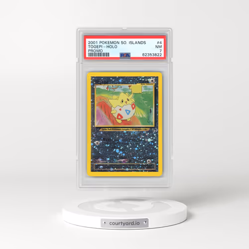 2001 Pokémon Southern Islands Promo #4 Togepi - Holo (PSA 7 NM)
