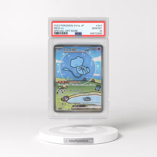 2023 Pokémon Sv4a-Shiny Treasure EX #347 Mew EX - Holo Special Art Rare (PSA 10 GEM MINT)