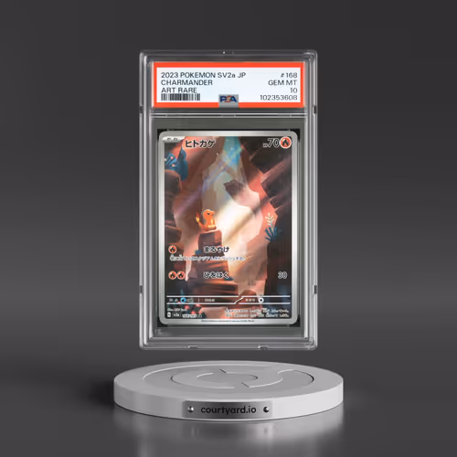 2023 Pokémon Sv2a-Pokemon 151 #168 Charmander - Art Rare (PSA 10 GEM MINT)
