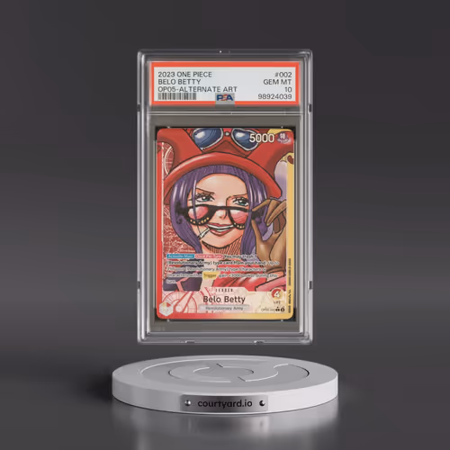 2023 One Piece Awakening of the New Era #002 Belo Betty - Alternate Art (PSA 10 GEM MINT)