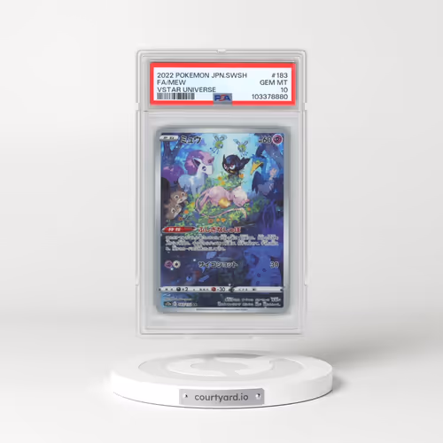 2022 Pokémon Sword & Shield Vstar Universe #183 Mew - Full Art (PSA 10 GEM MINT)