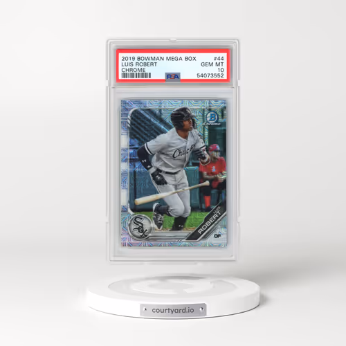2019 Bowman Mega Box Chrome #44 Luis Robert (PSA 10 GEM MINT)