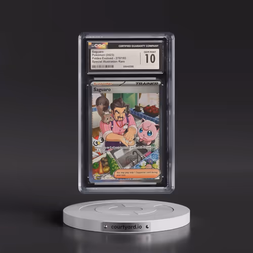 2023 Paldea Evolved - PAL EN #270/193 Saguaro - Special Illustration Rare (CGC 10 GEM MINT)