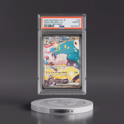 2025 Pokémon SV9-Battle Partners #125 Iono's Bellibolt EX - Holo Special Art Rare (PSA 10 GEM MINT)
