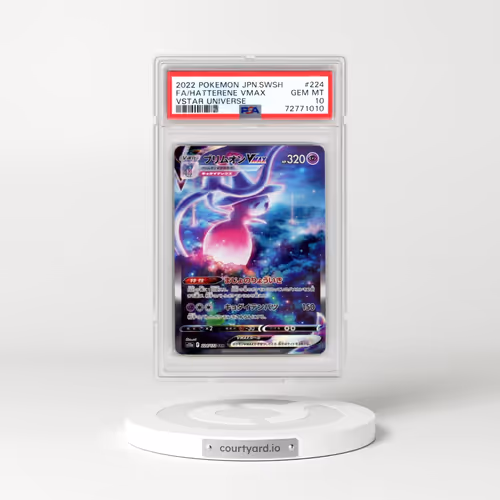 2022 Pokémon Sword & Shield Vstar Universe #224 Hatterene Vmax - Full Art (PSA 10 GEM MINT)