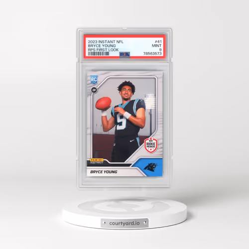 2023 Panini Instant NFL Rps First Look #41 Bryce Young (PSA 9 MINT)