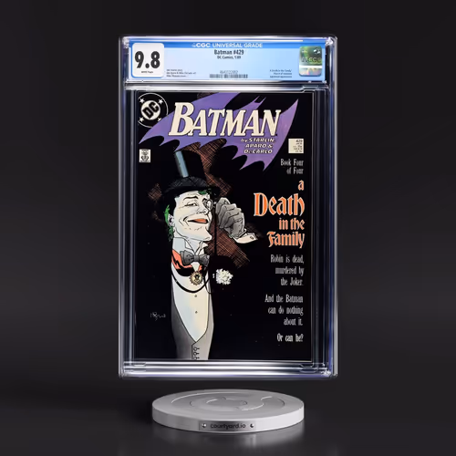 Batman #429 CGC 9.8 White Pages (DC Comics, 1/89) - Universal