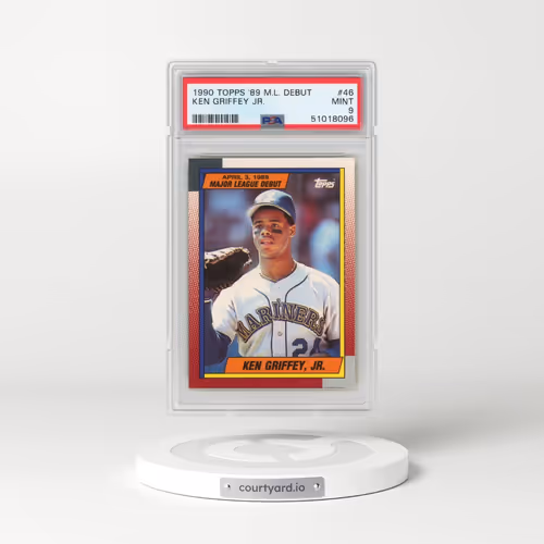 1990 Topps '89 M.L. Debut #46 Ken Griffey Jr (PSA 9 MINT)