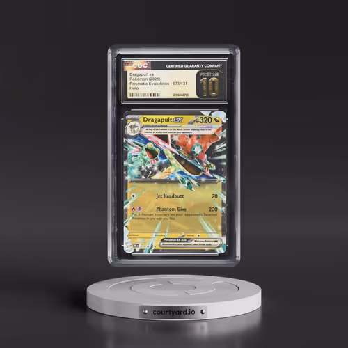 2025 Prismatic Evolutions - PRE EN #073/131 Dragapult ex - Holo (CGC 10 PRISTINE)
