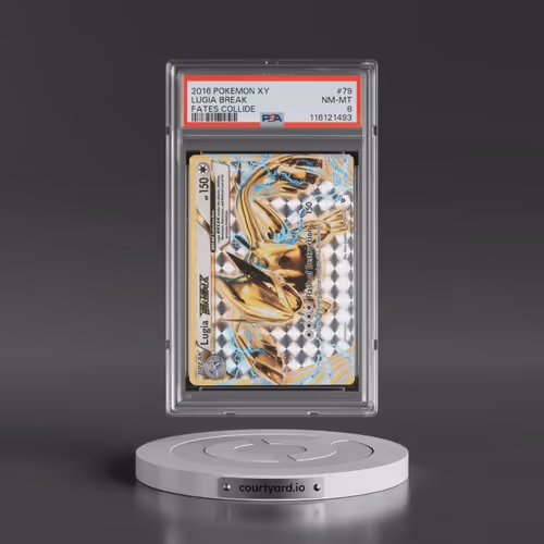 2016 Pokémon XY Fates Collide #79 Lugia Break (PSA 8 NM-MT)