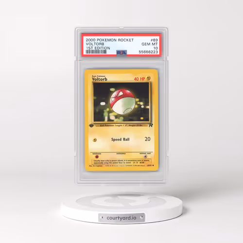 2000 Pokémon Rocket #69 Voltorb - 1st Edition (PSA 10 GEM MINT)